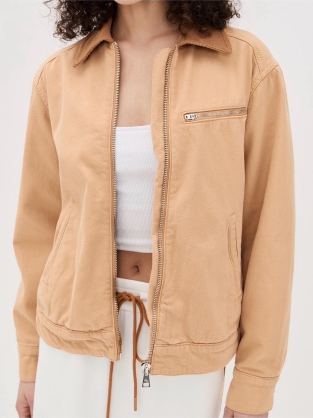 New Reformation Harrison Utility Jacket